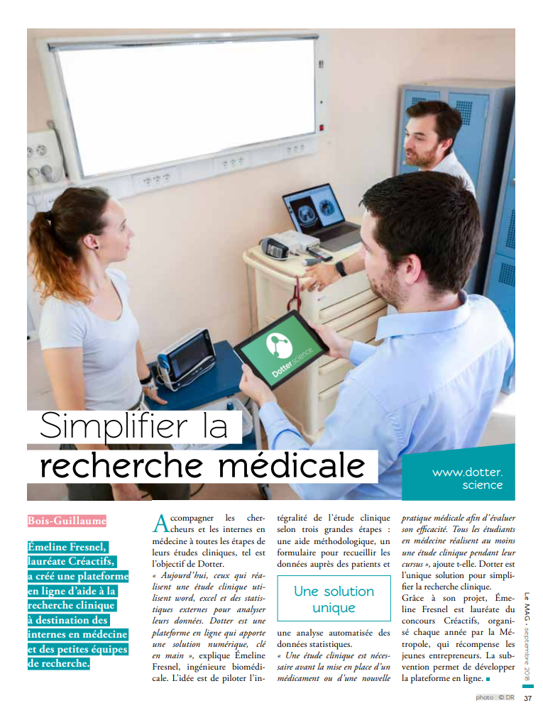 Article : simplifier la recherche médicale